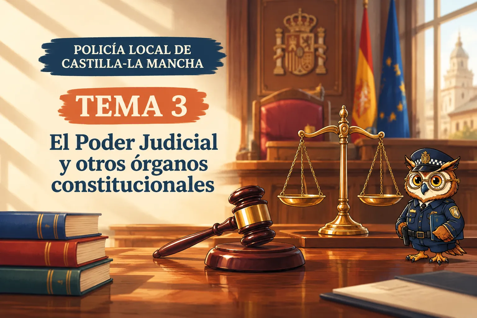 Miniatura del tema 3: El Poder Judicial y otros órganos constitucionales