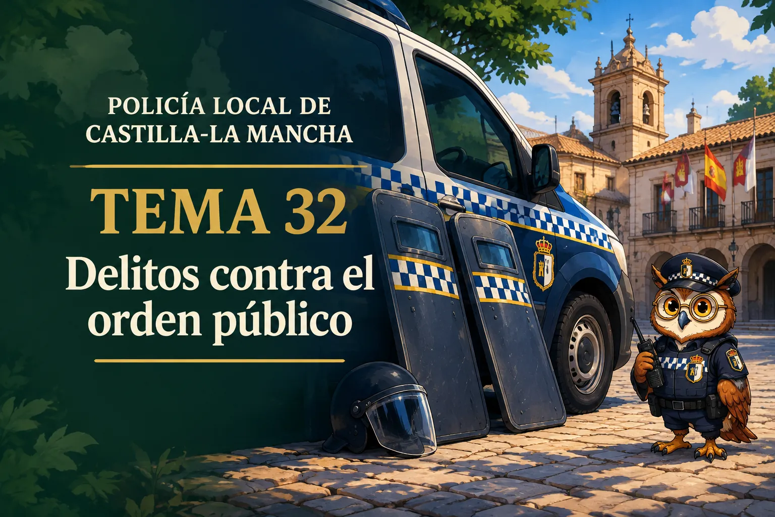 Miniatura del tema 32: Delitos contra el orden público