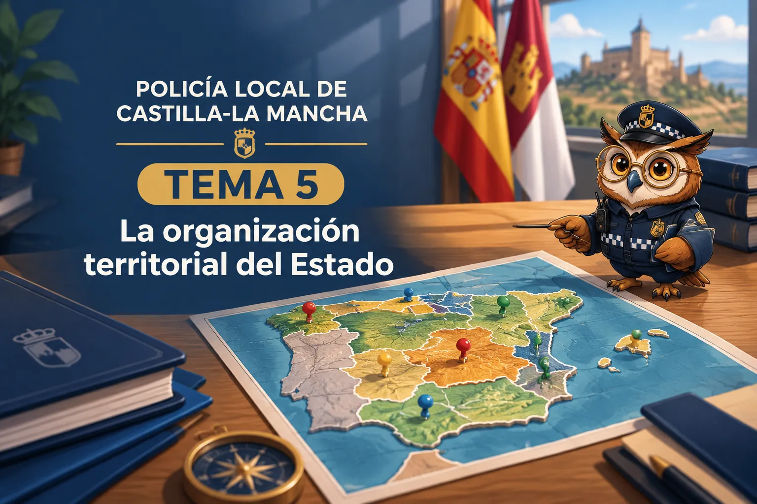 Miniatura del tema 5: La organización territorial del Estado