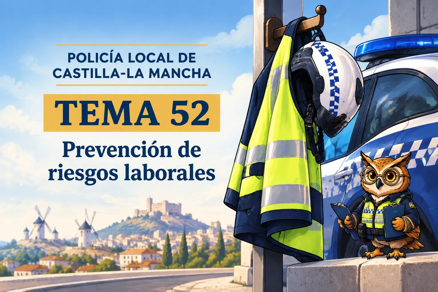 Miniatura del tema 52: Prevención de riesgos laborales