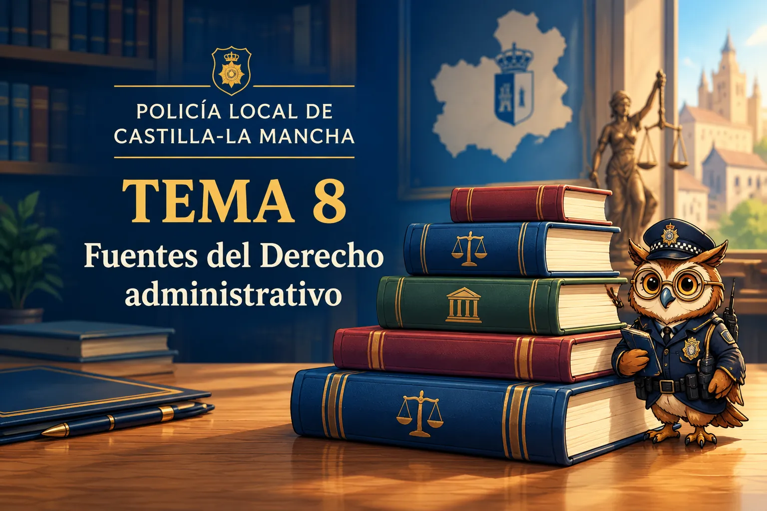 Miniatura del tema 8: Fuentes del Derecho administrativo