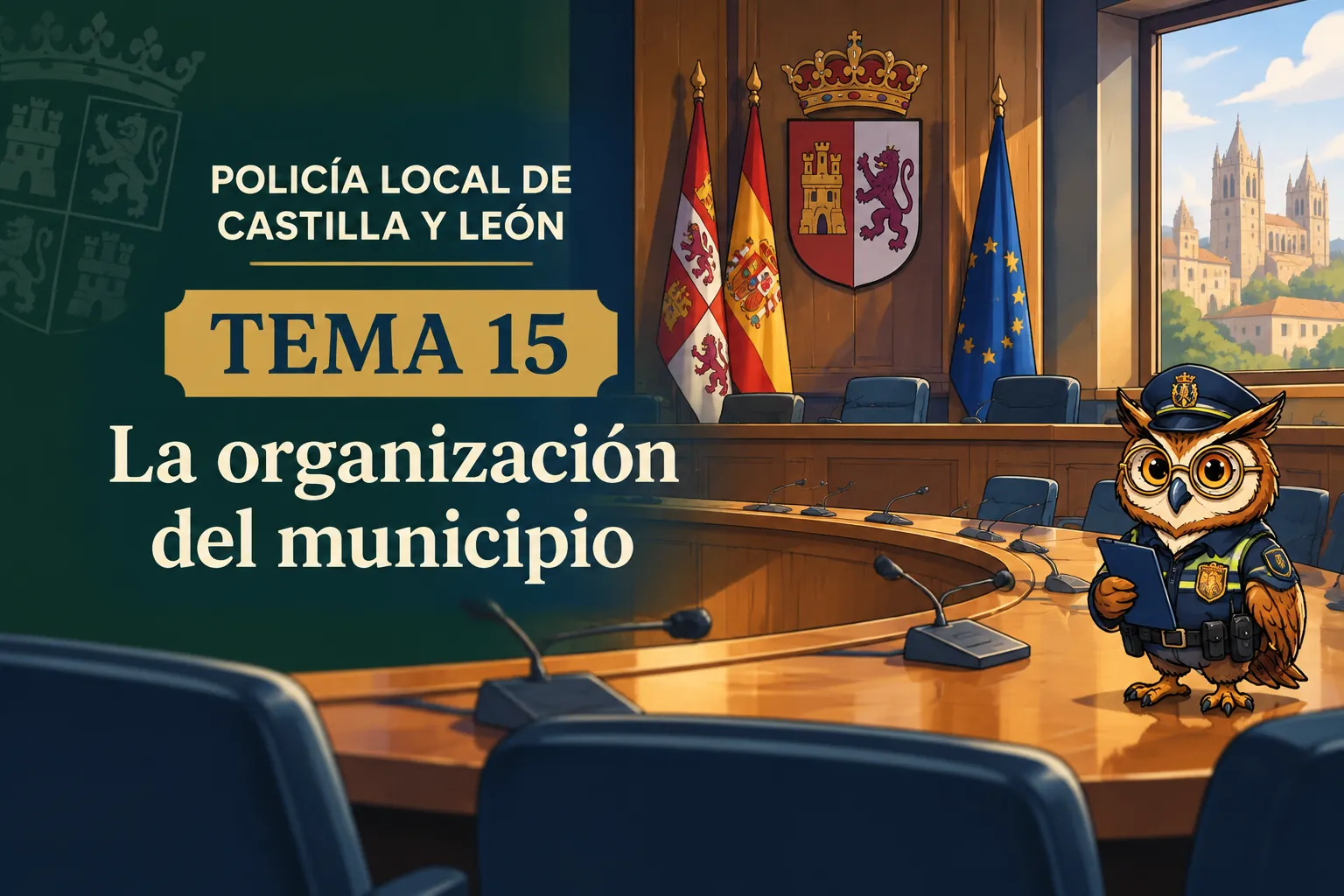Miniatura del tema 15: La organización del municipio