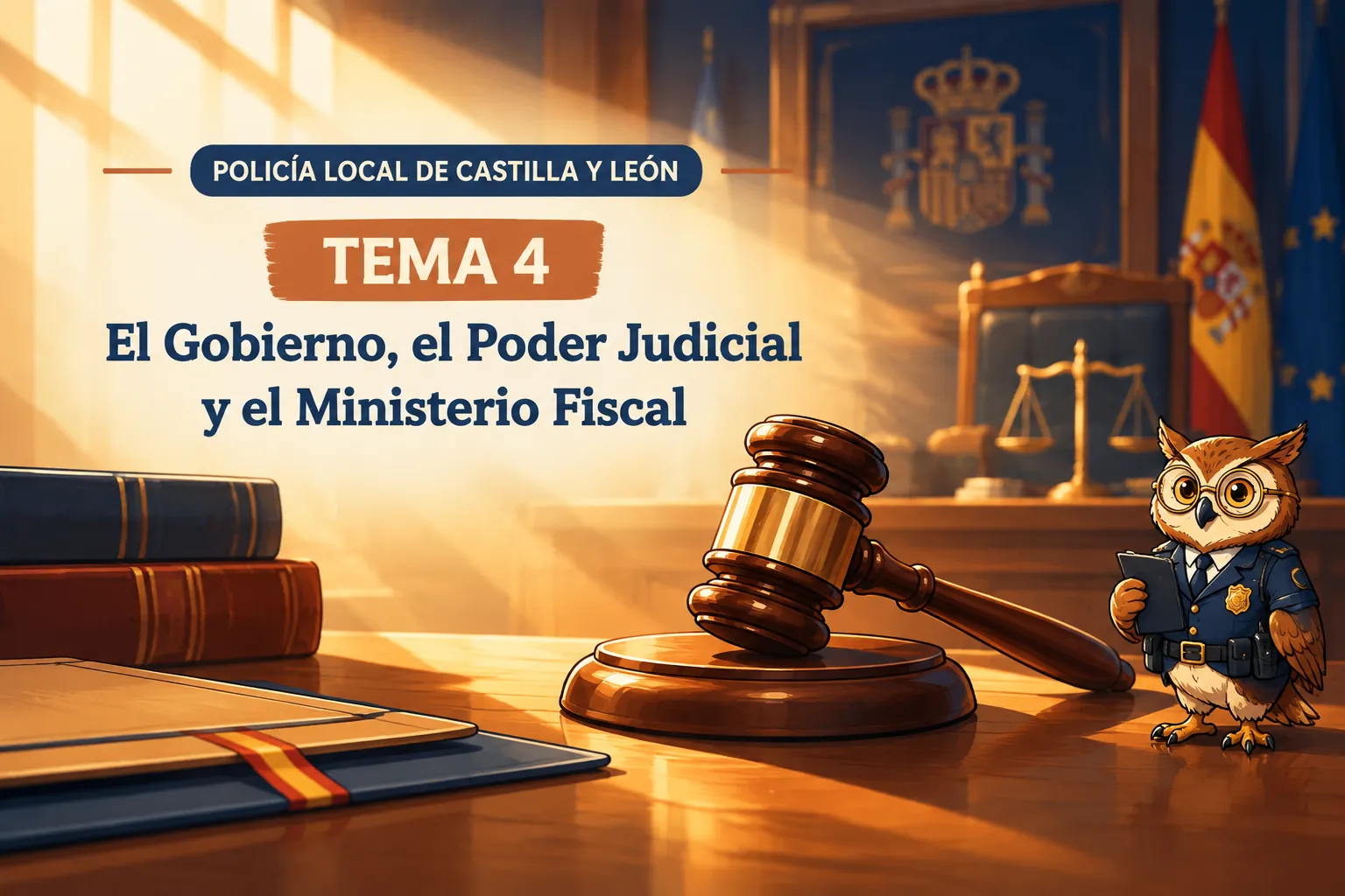 Miniatura del tema 4: El Gobierno, el Poder Judicial y el Ministerio Fiscal