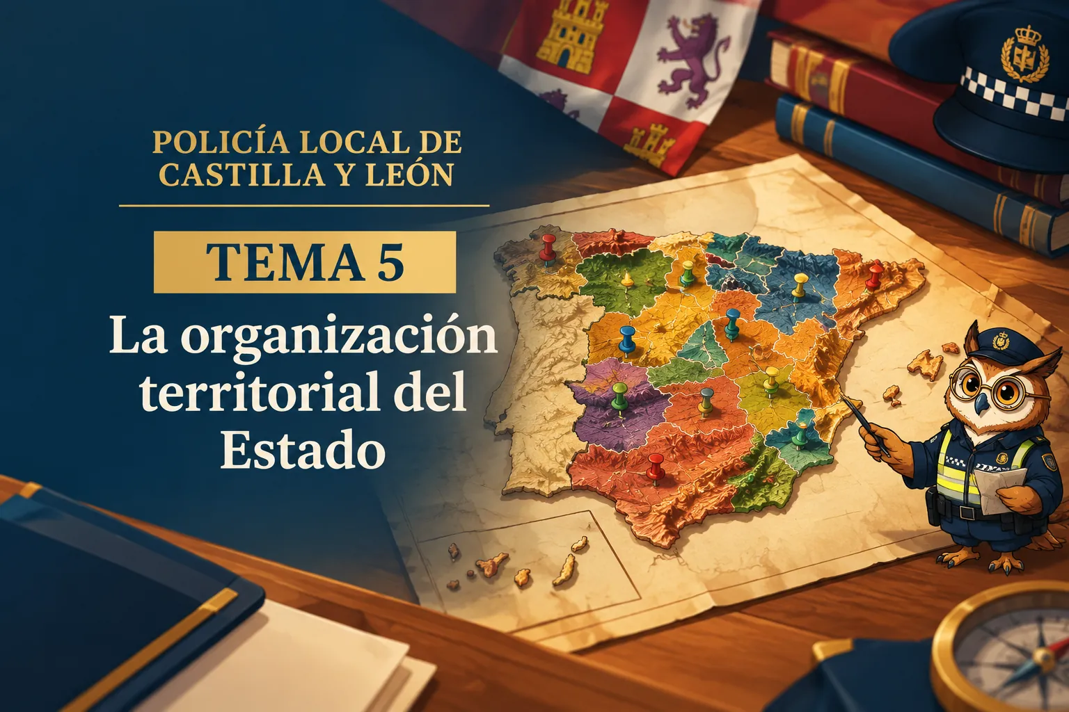 Miniatura del tema 5: La organización territorial del Estado