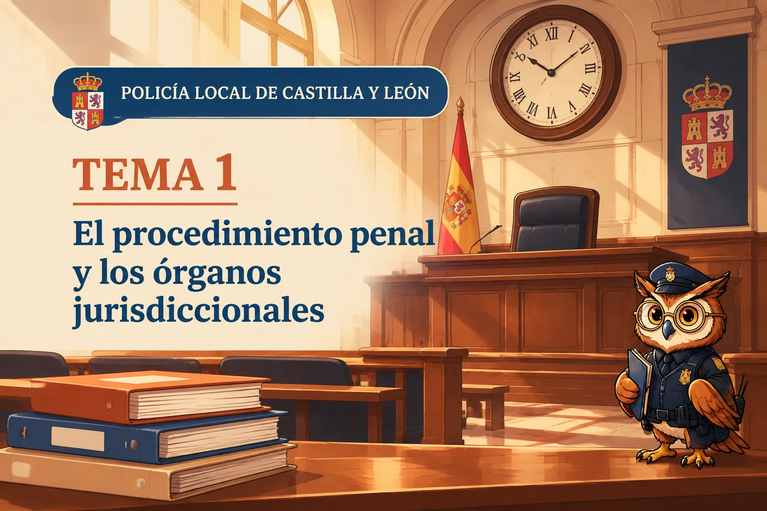 Miniatura del tema 1: El procedimiento penal y los órganos jurisdiccionales