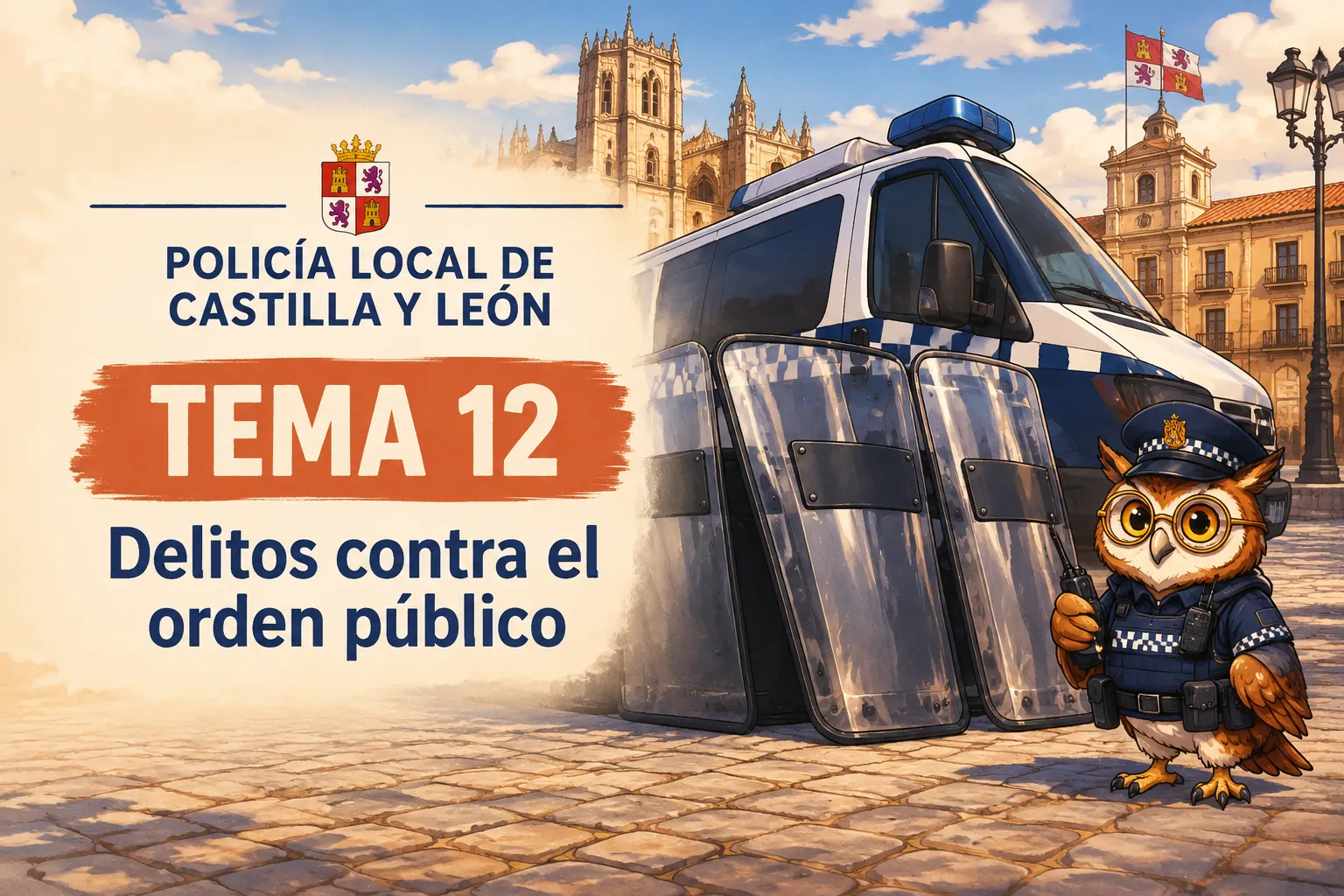 Miniatura del tema 12: Delitos contra el orden público