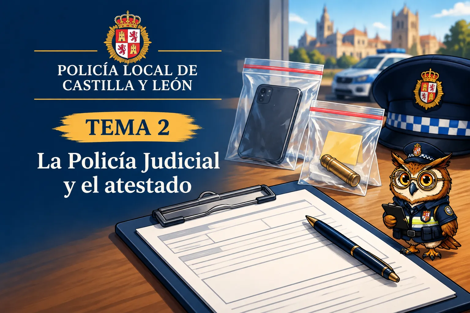 Miniatura del tema 2: La Policía Judicial y el atestado