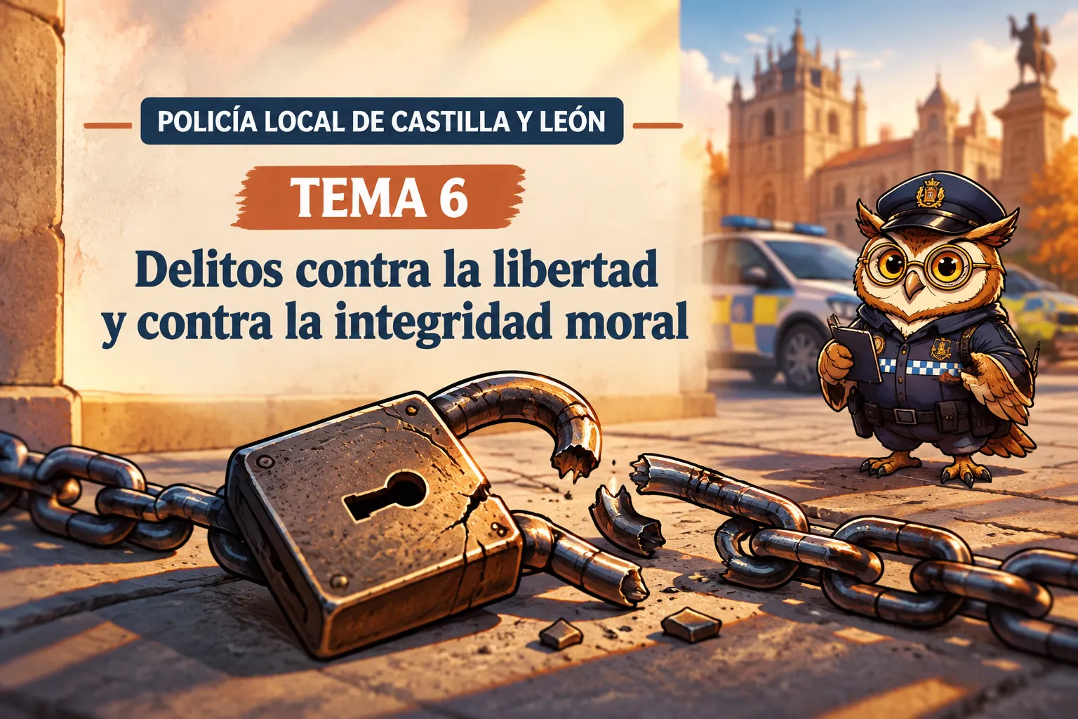 Miniatura del tema 6: Delitos contra la libertad y contra la integridad moral