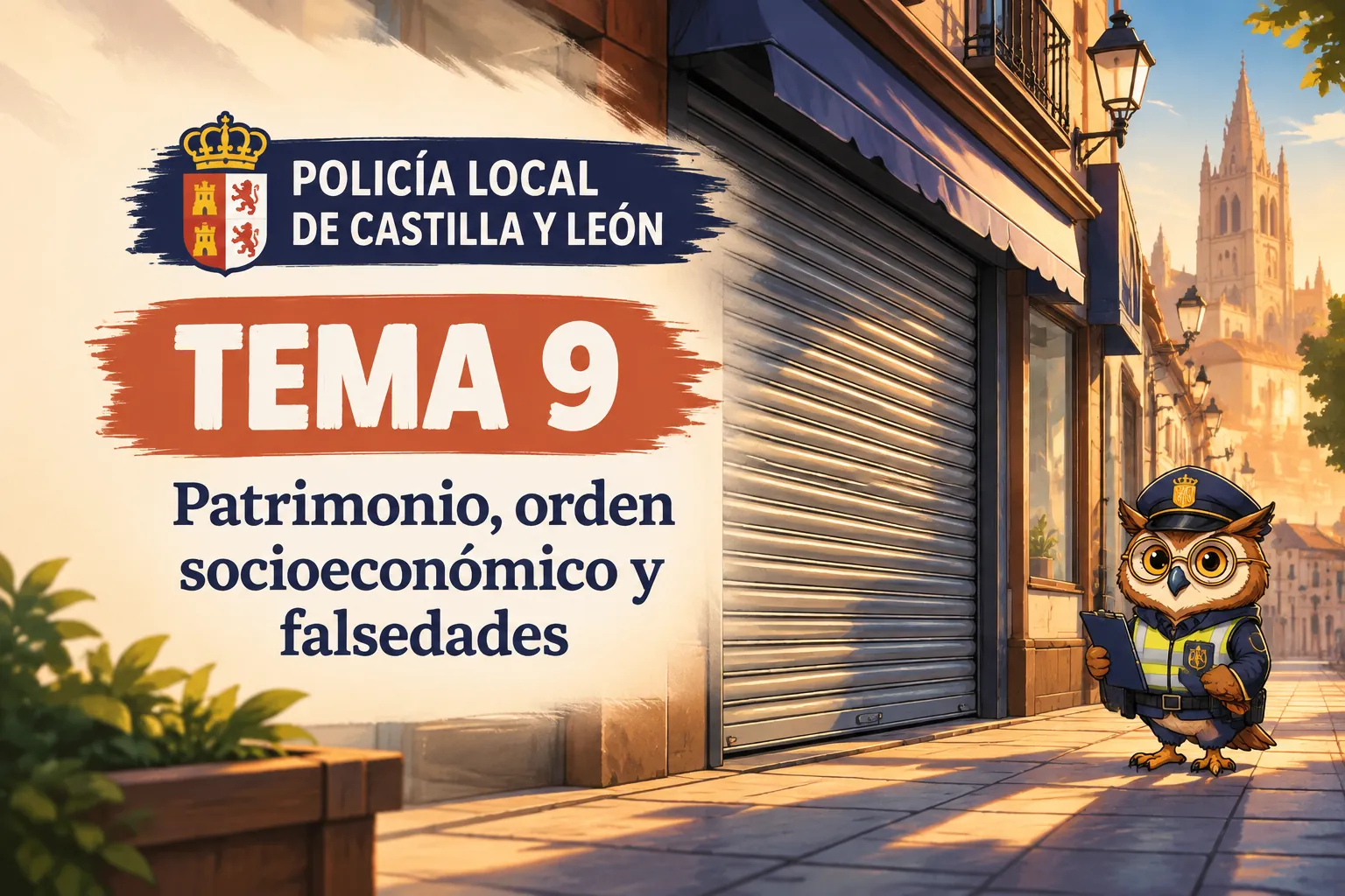 Miniatura del tema 9: Patrimonio, orden socioeconómico y falsedades