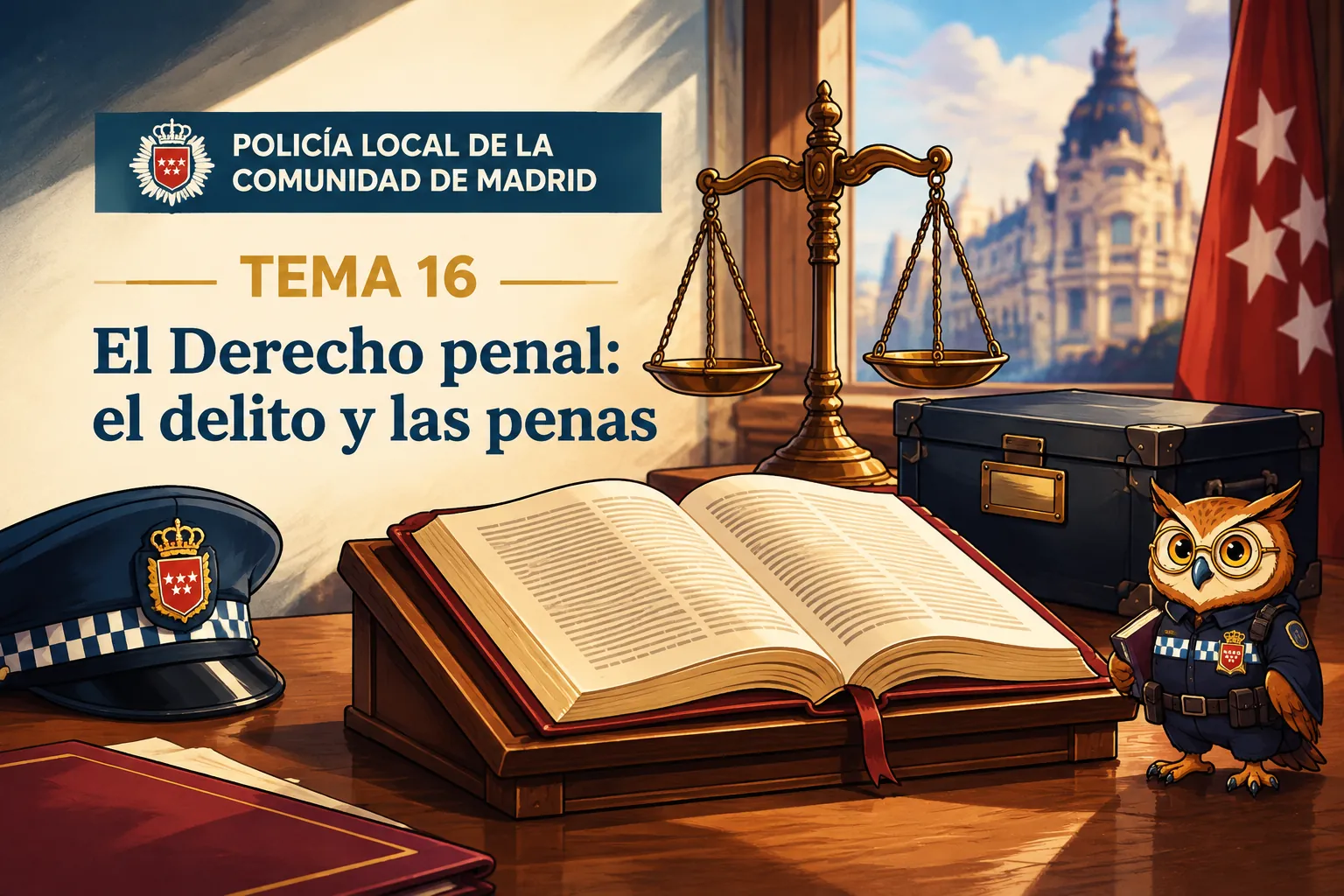 Miniatura del tema 16: El Derecho penal: el delito y las penas