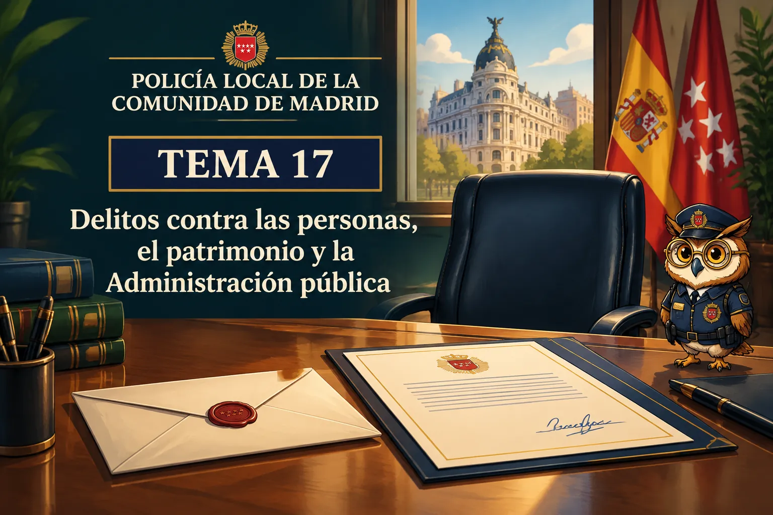 Miniatura del tema 17: Delitos contra las personas, el patrimonio y la Administración pública