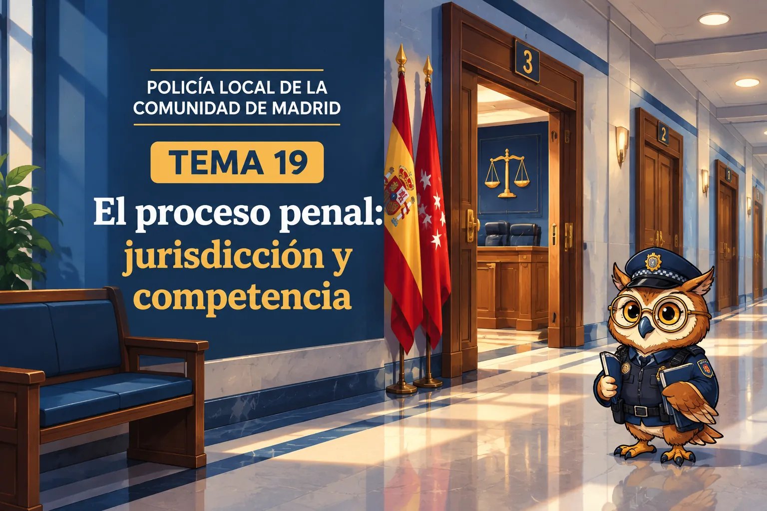 Miniatura del tema 19: El proceso penal: jurisdicción y competencia