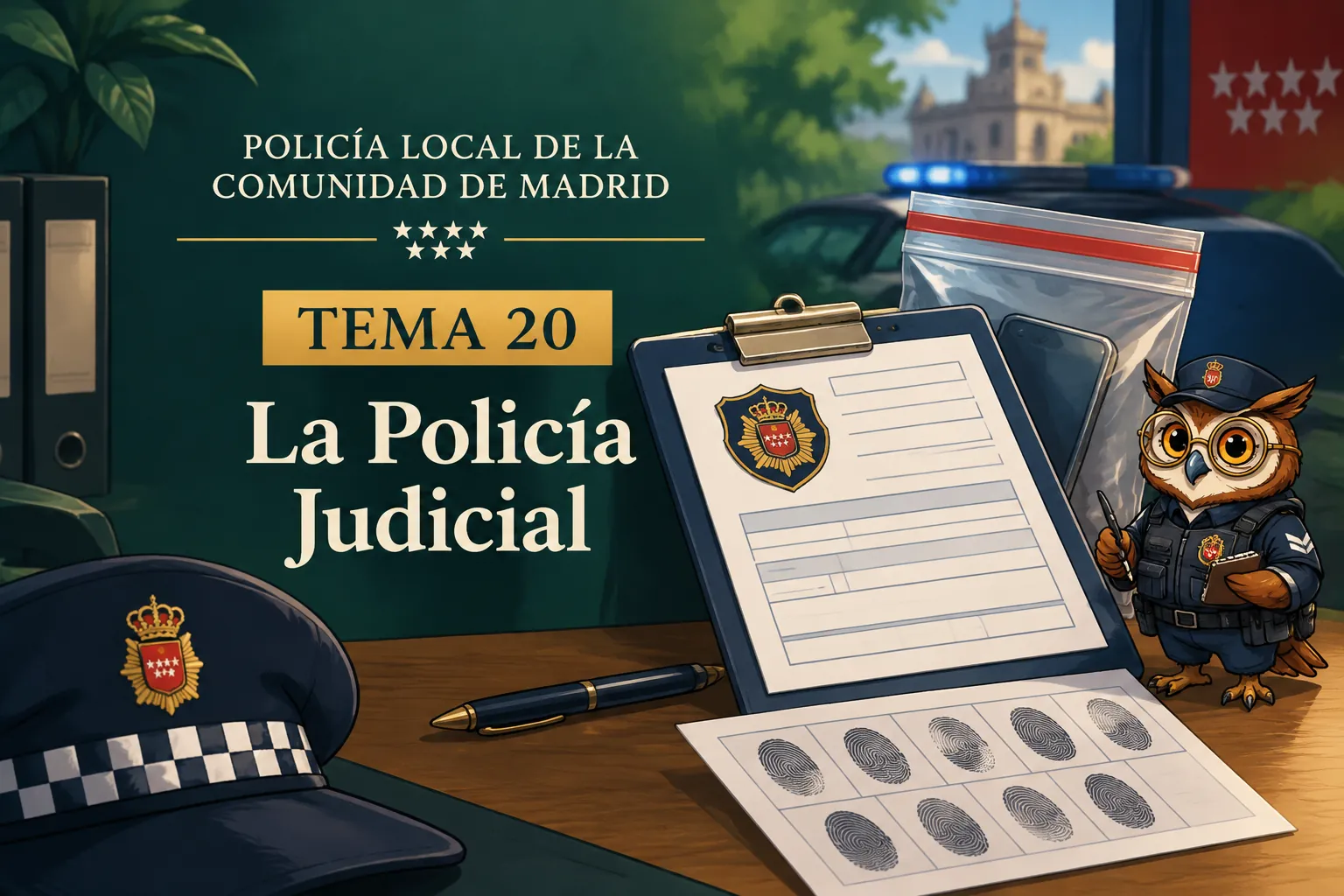 Miniatura del tema 20: La Policía Judicial