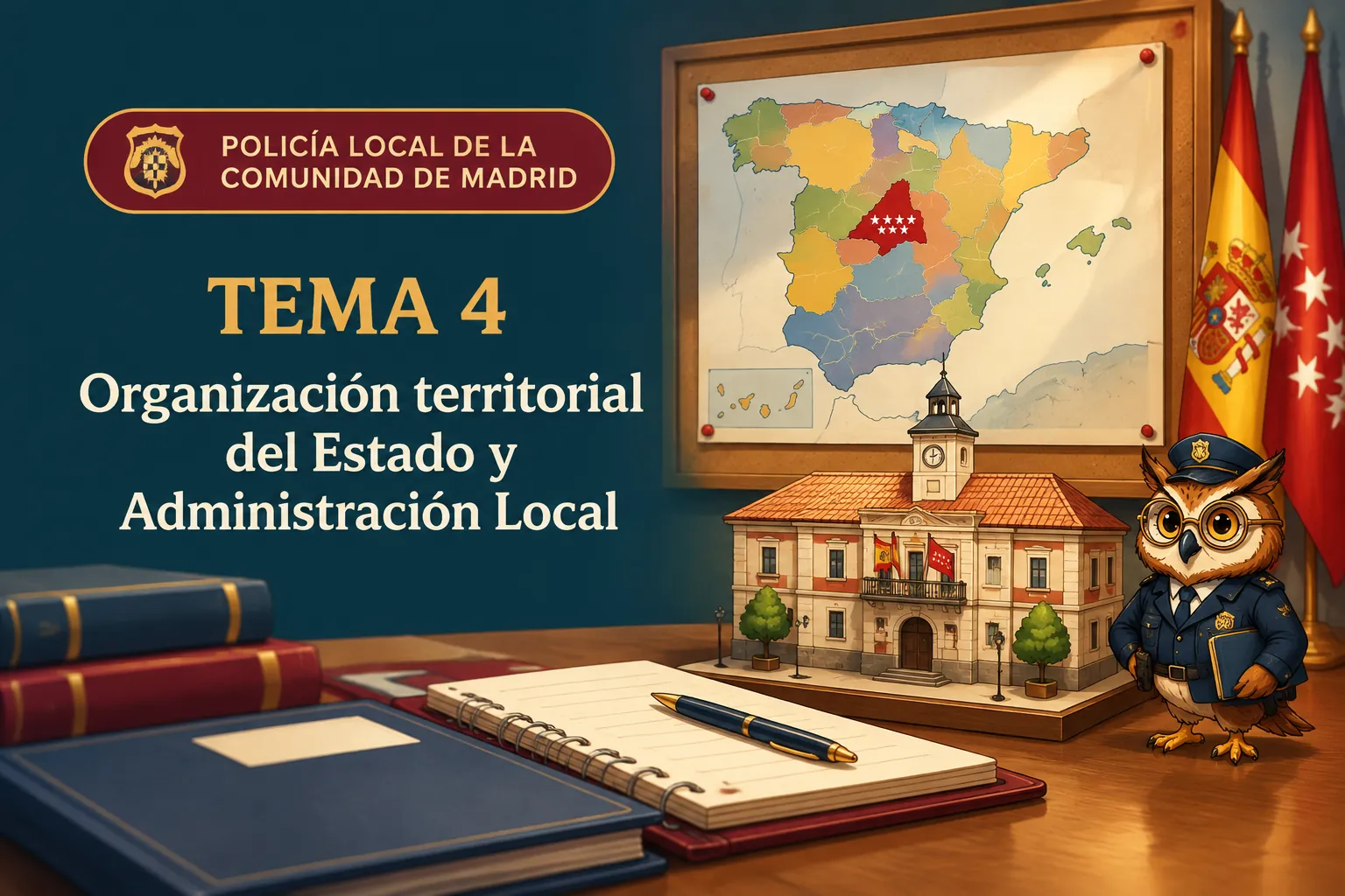 Miniatura del tema 4: Organización territorial del Estado y Administración Local