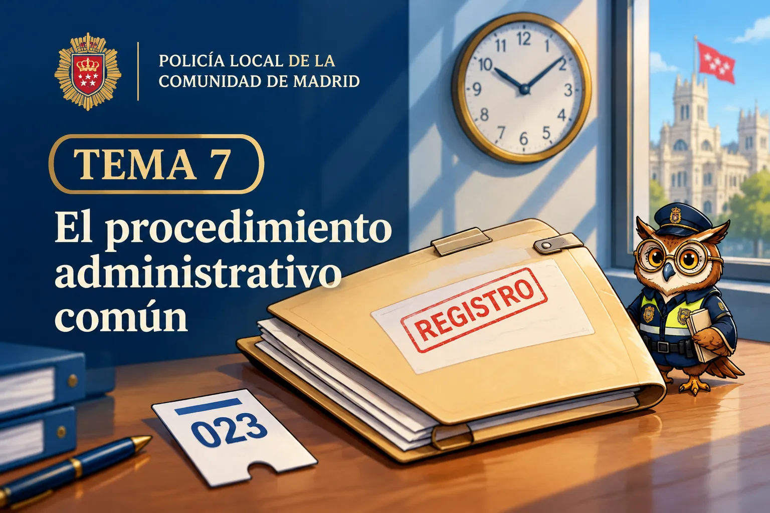 Miniatura del tema 7: El procedimiento administrativo común
