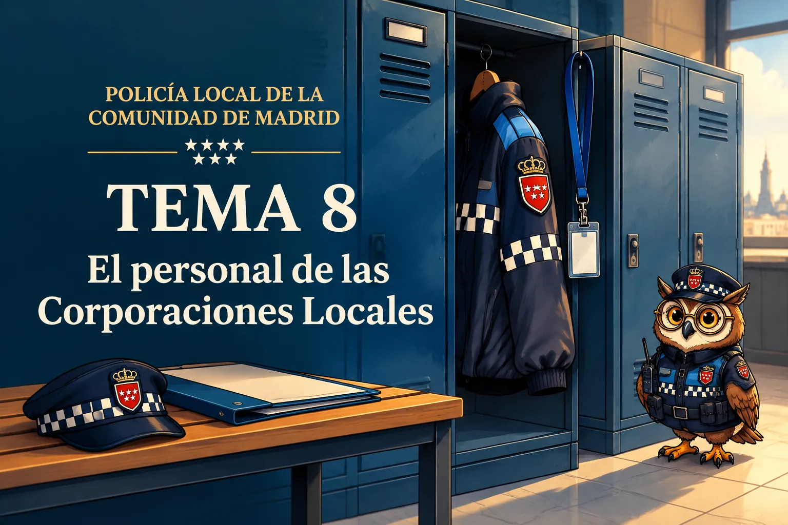 Miniatura del tema 8: El personal de las Corporaciones Locales