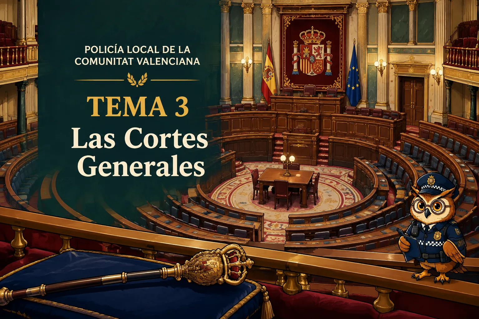Miniatura del tema 3: Las Cortes Generales