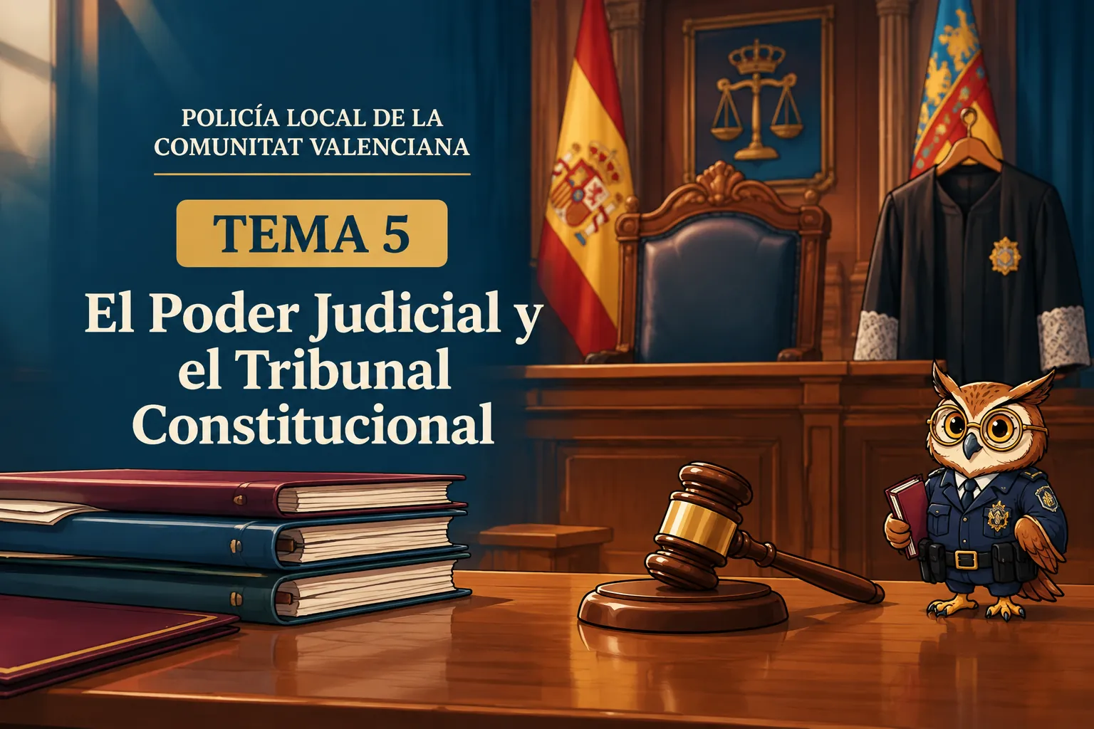 Miniatura del tema 5: El Poder Judicial y el Tribunal Constitucional
