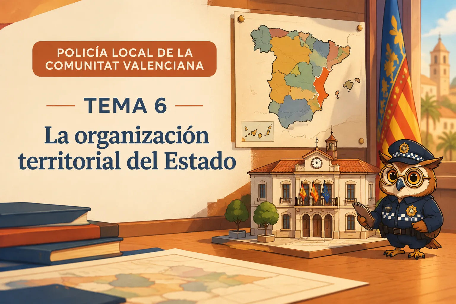 Miniatura del tema 6: La organización territorial del Estado
