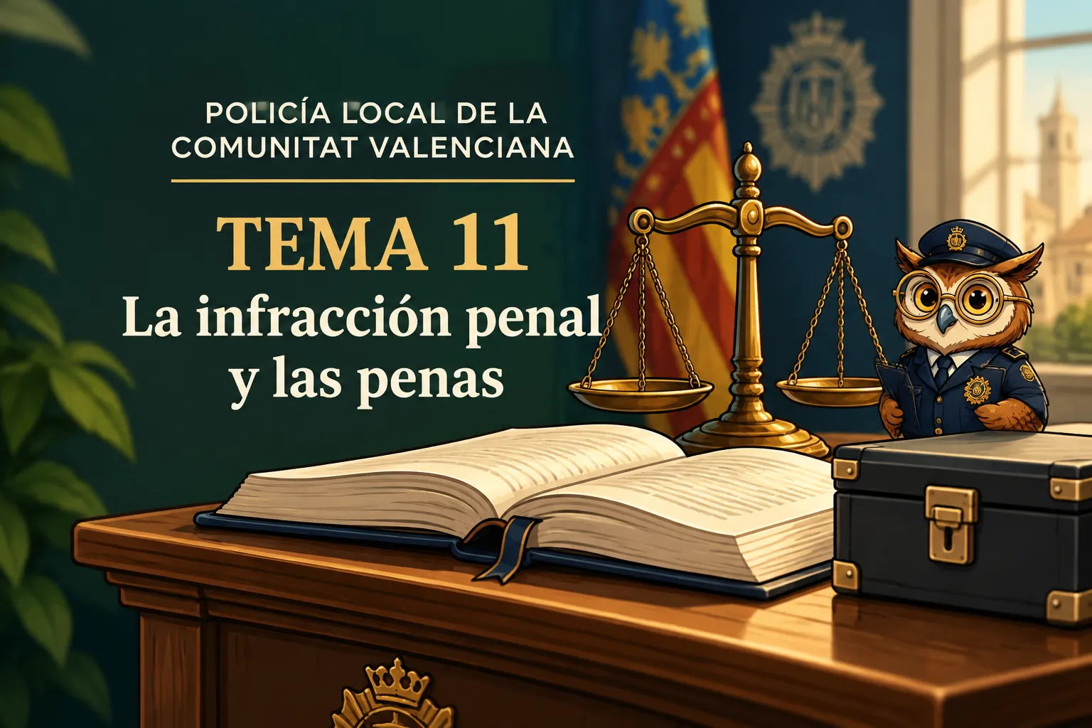 Miniatura del tema 11: La infracción penal y las penas