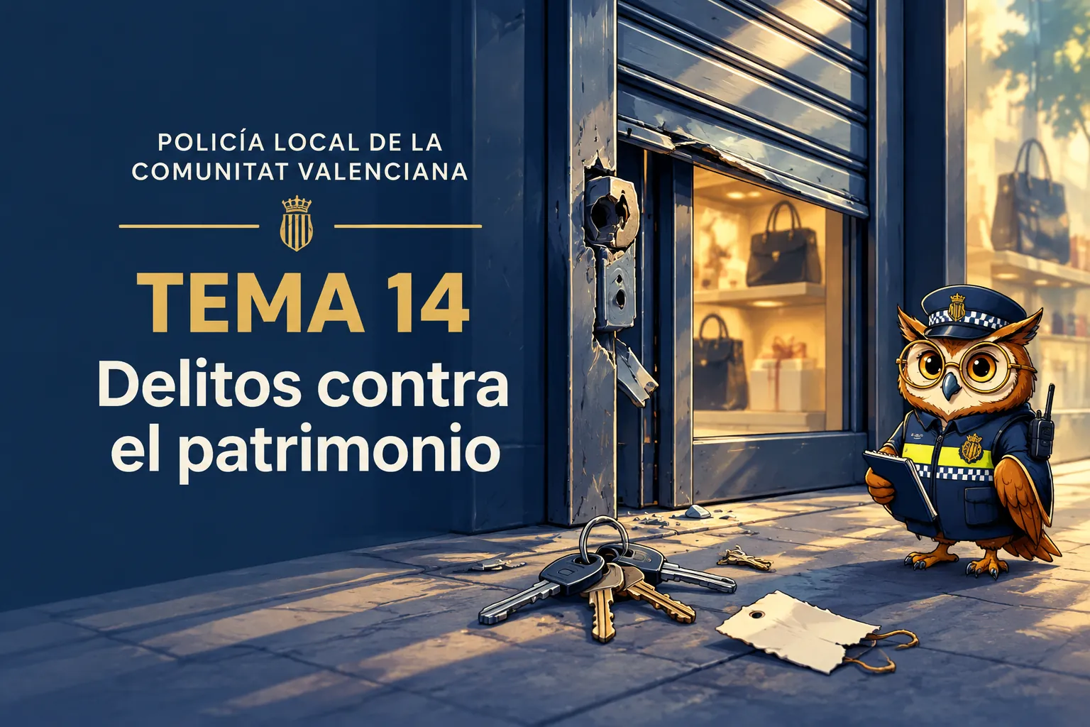 Miniatura del tema 14: Delitos contra el patrimonio