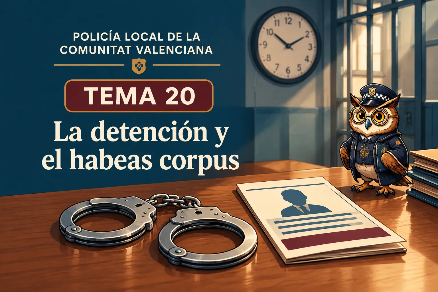 Miniatura del tema 20: La detención y el habeas corpus