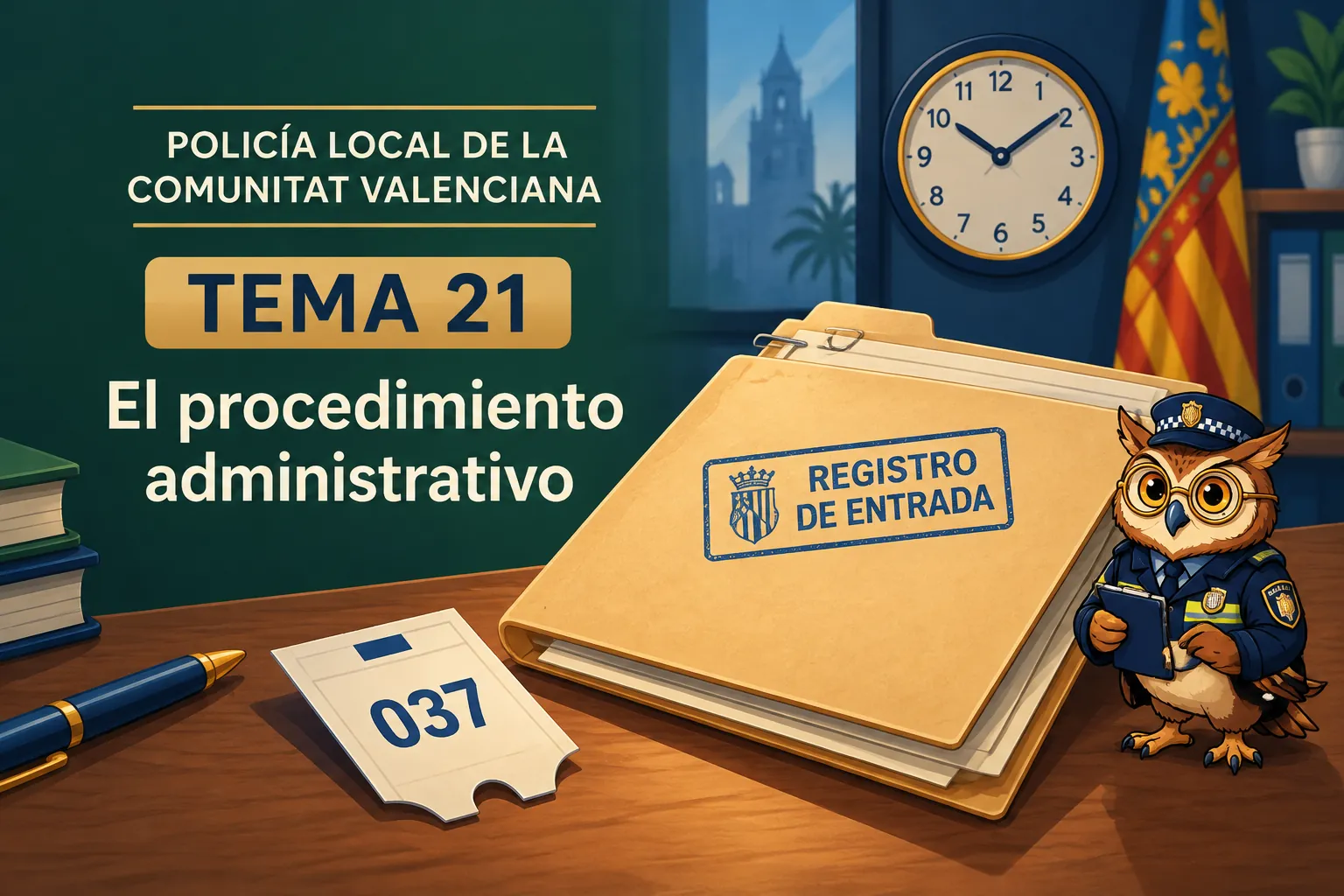 Miniatura del tema 21: El procedimiento administrativo