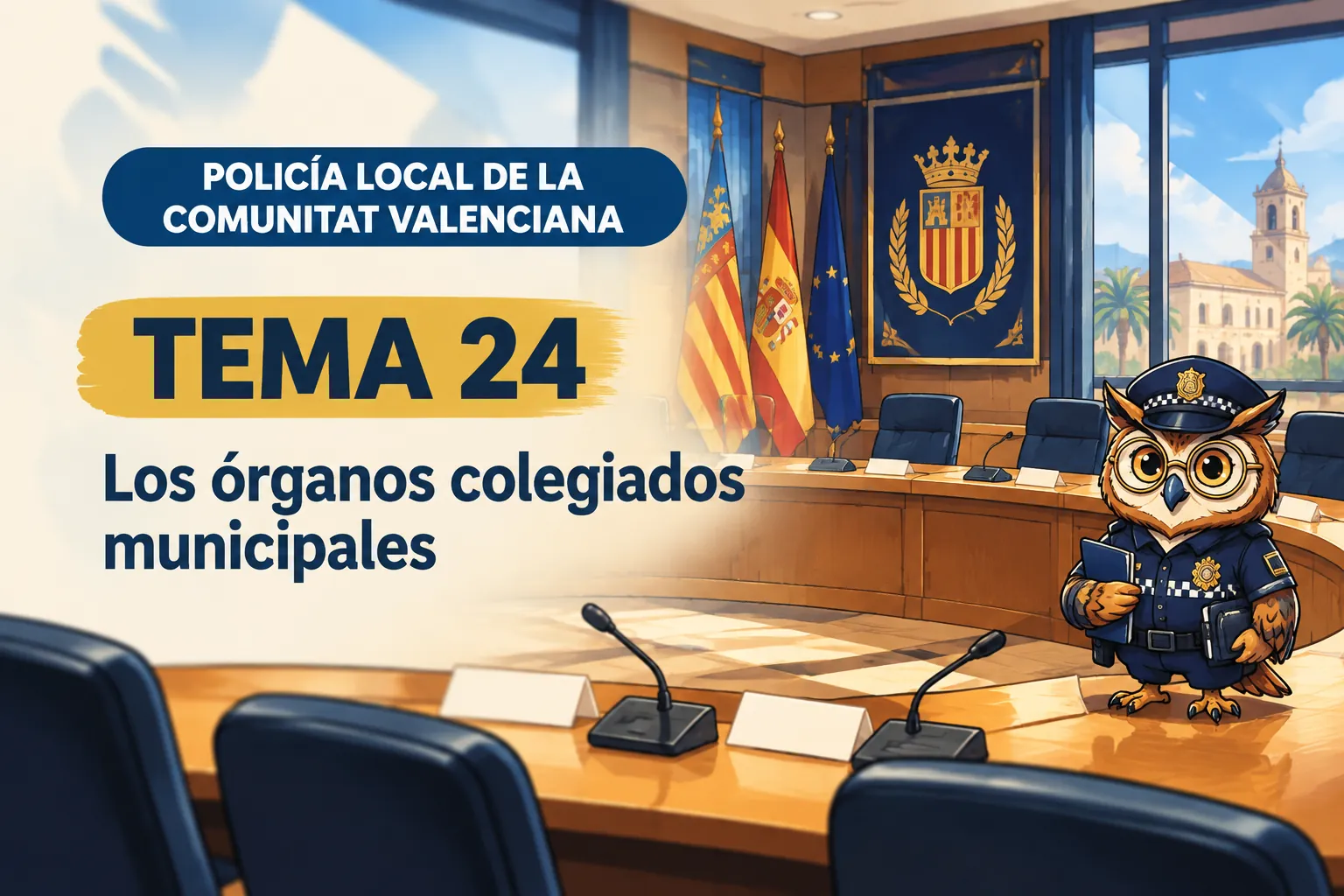 Miniatura del tema 24: Los órganos colegiados municipales