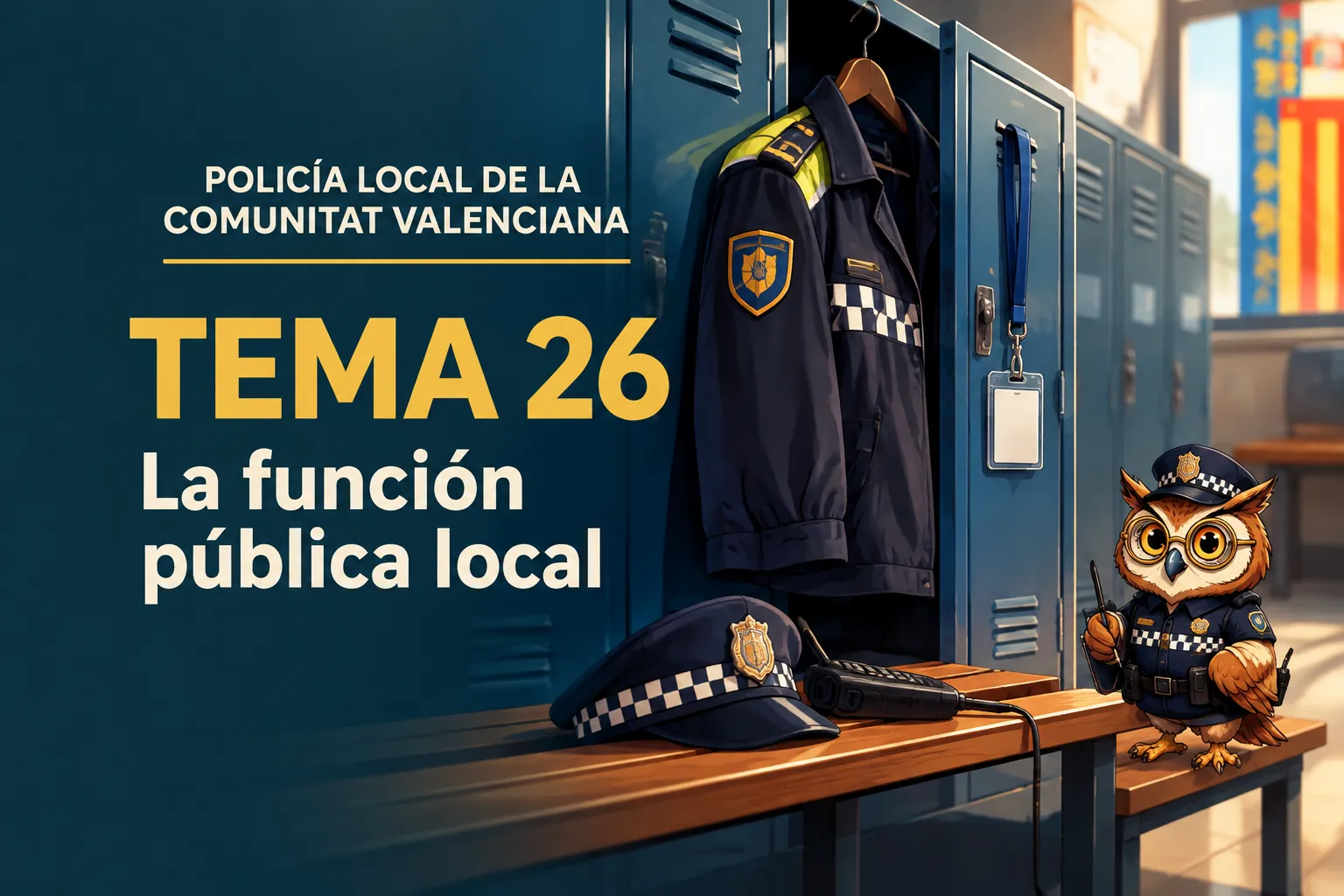 Miniatura del tema 26: La función pública local