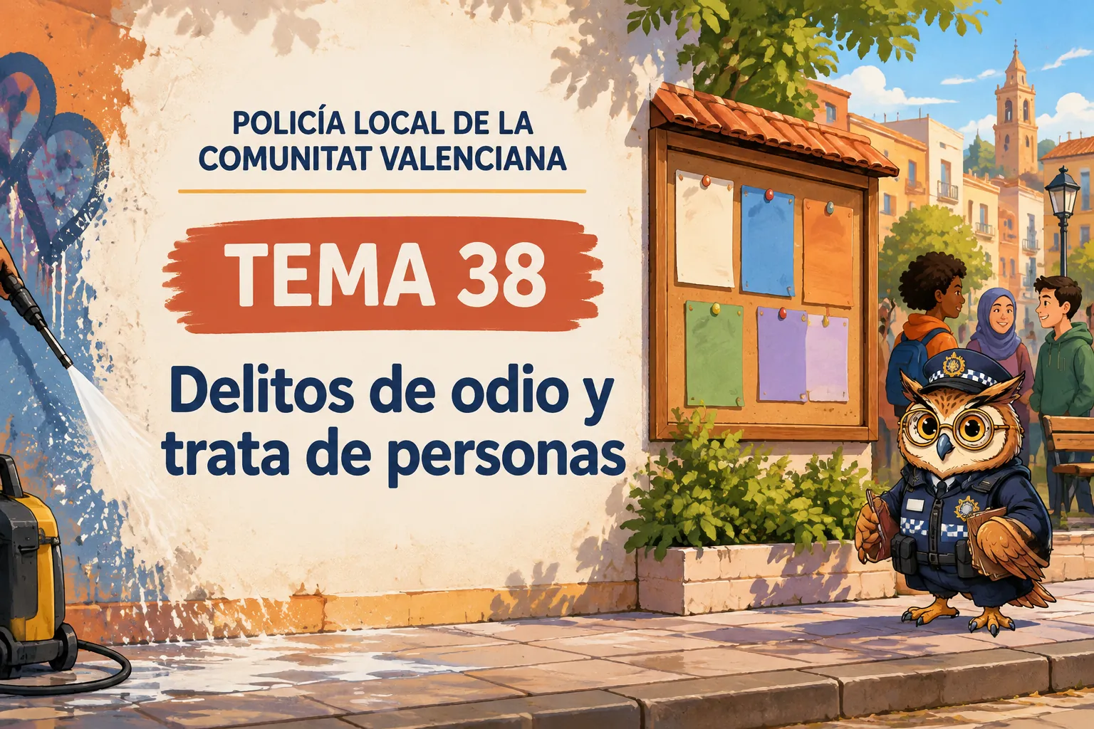 Miniatura del tema 38: Delitos de odio y trata de personas