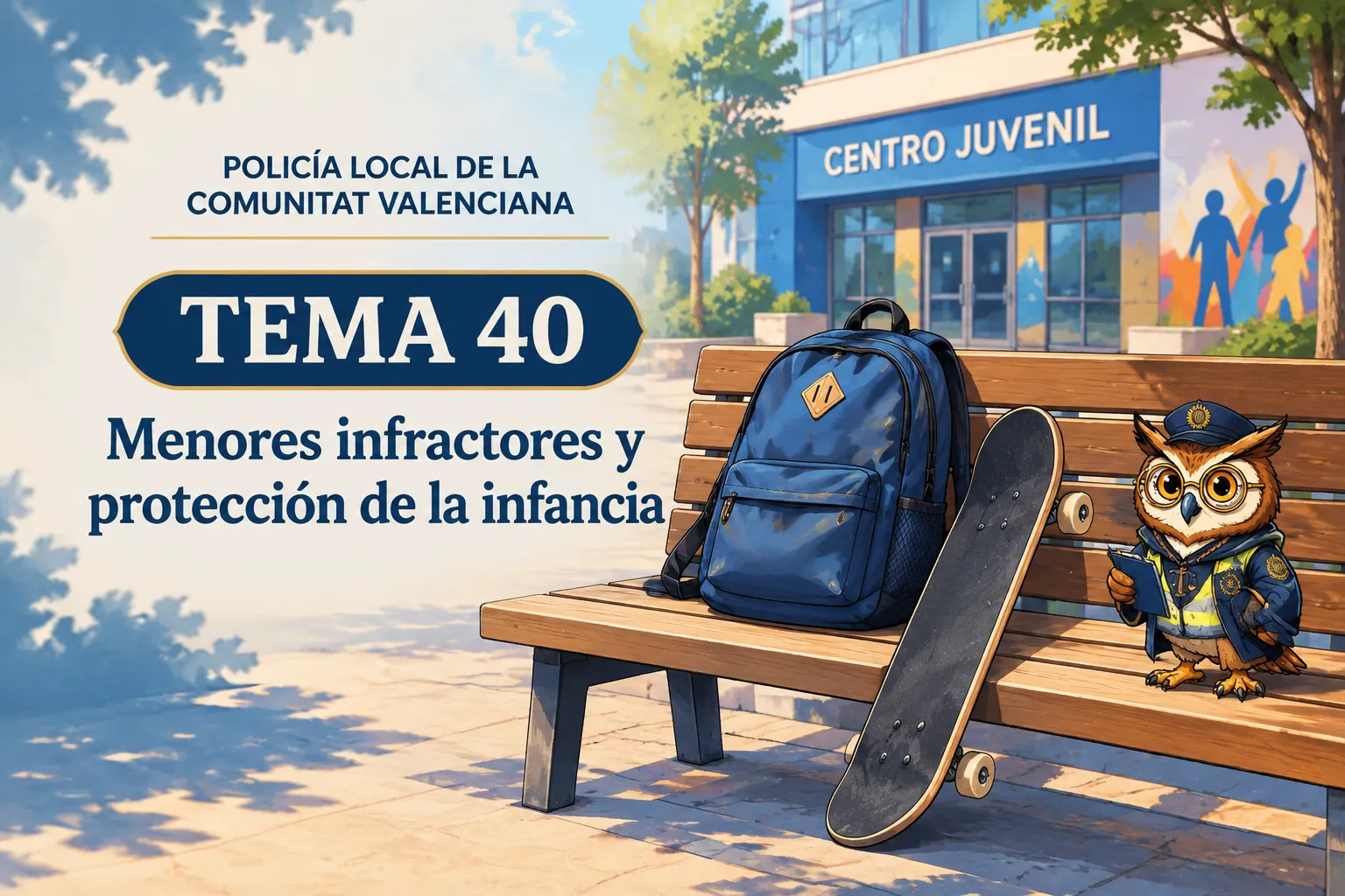 Miniatura del tema 40: Menores infractores y protección de la infancia