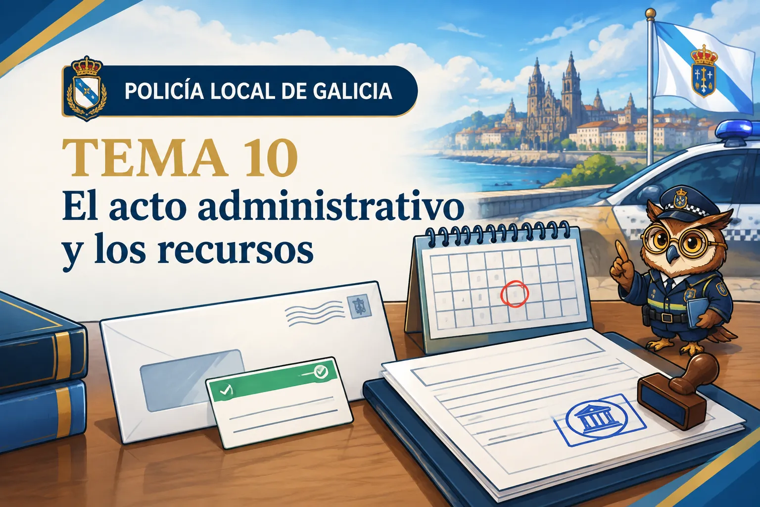 Miniatura del tema 10: El acto administrativo y los recursos