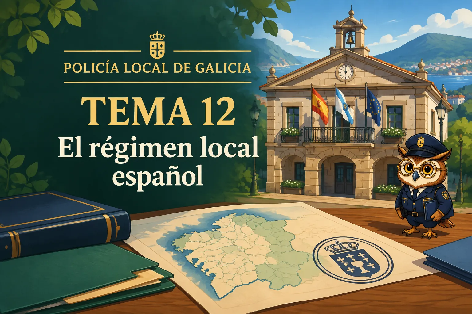 Miniatura del tema 12: El régimen local español