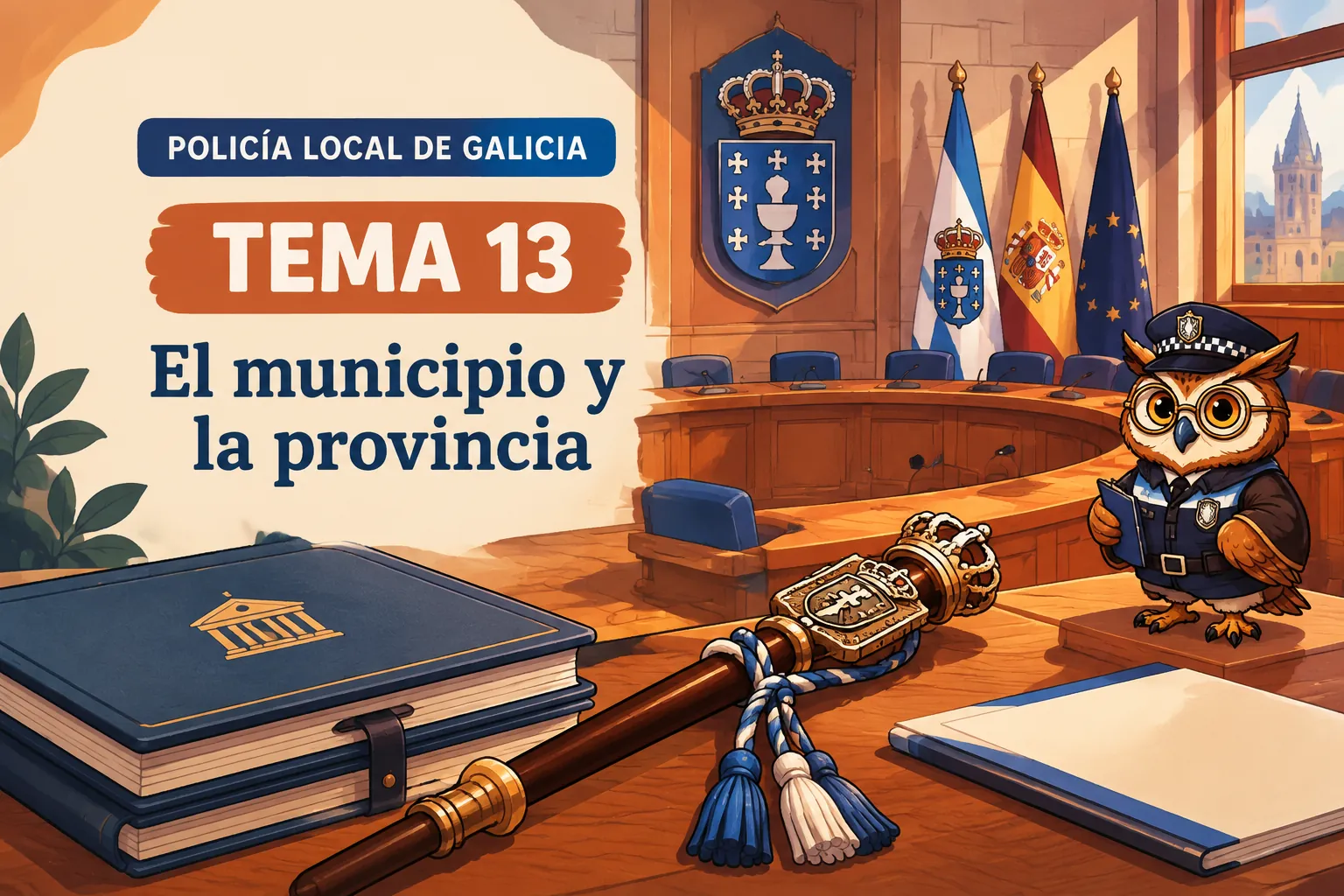 Miniatura del tema 13: El municipio y la provincia