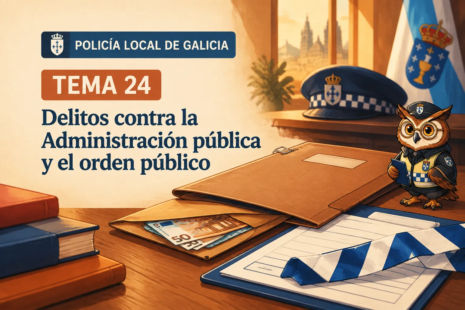 Miniatura del tema 24: Delitos contra la Administración pública y el orden público