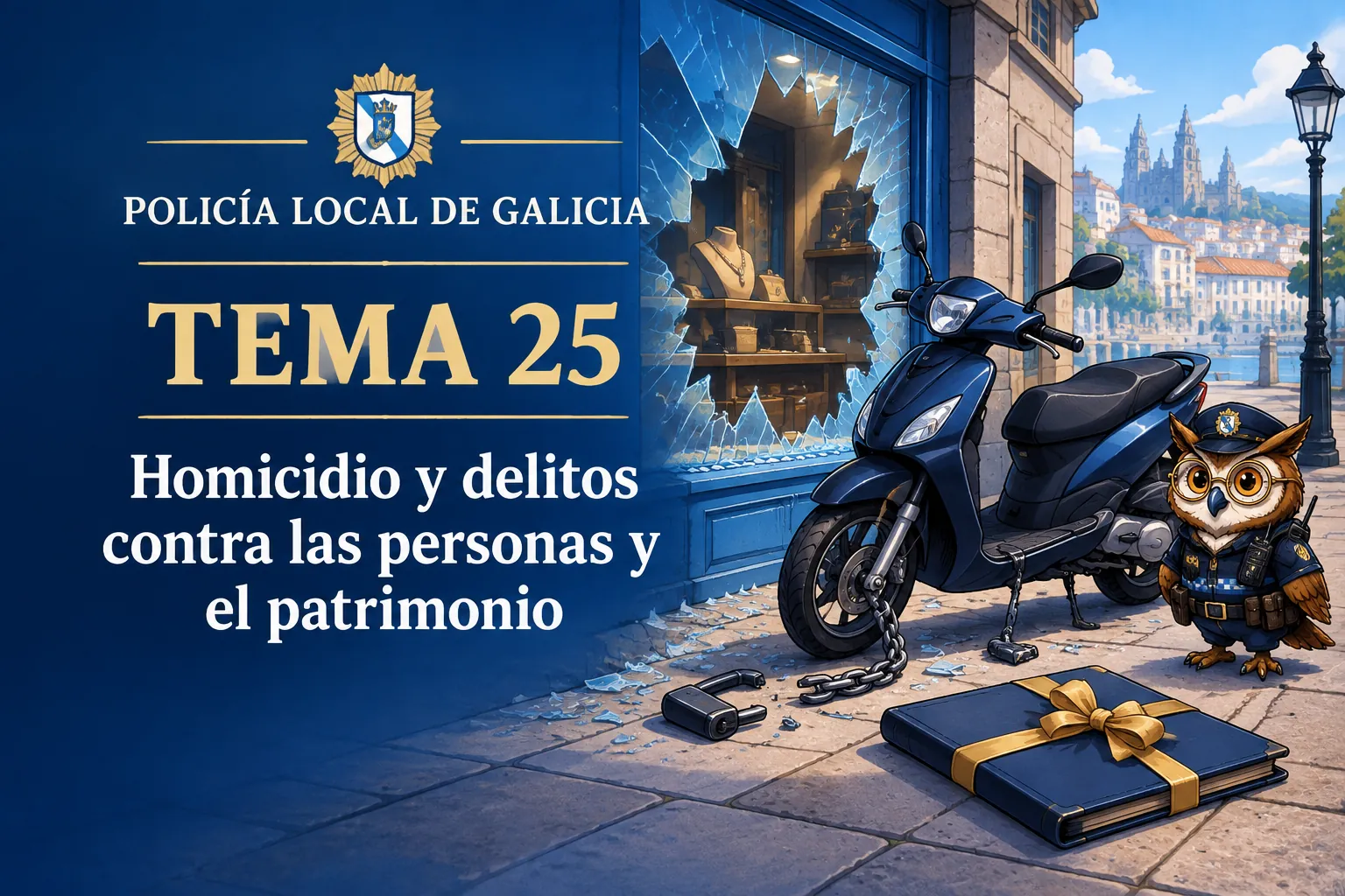 Miniatura del tema 25: Homicidio y delitos contra las personas y el patrimonio