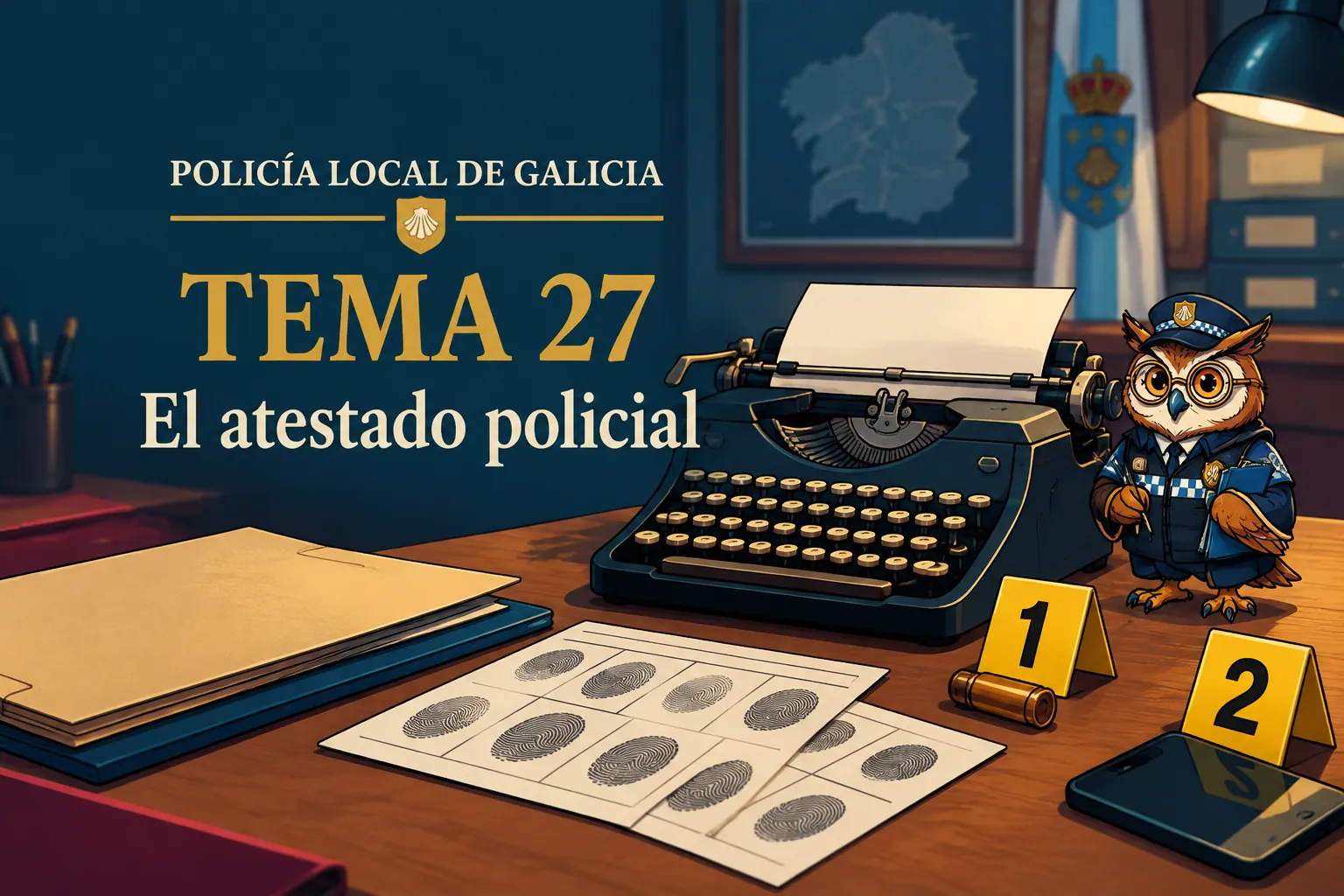Miniatura del tema 27: El atestado policial