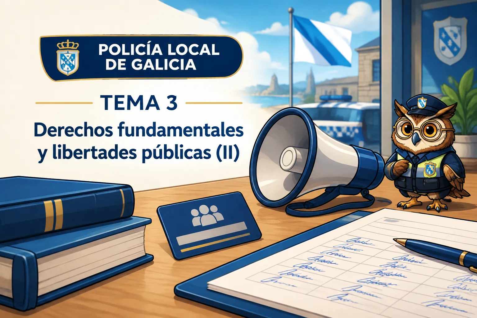Miniatura del tema 3: Derechos fundamentales y libertades públicas (II)