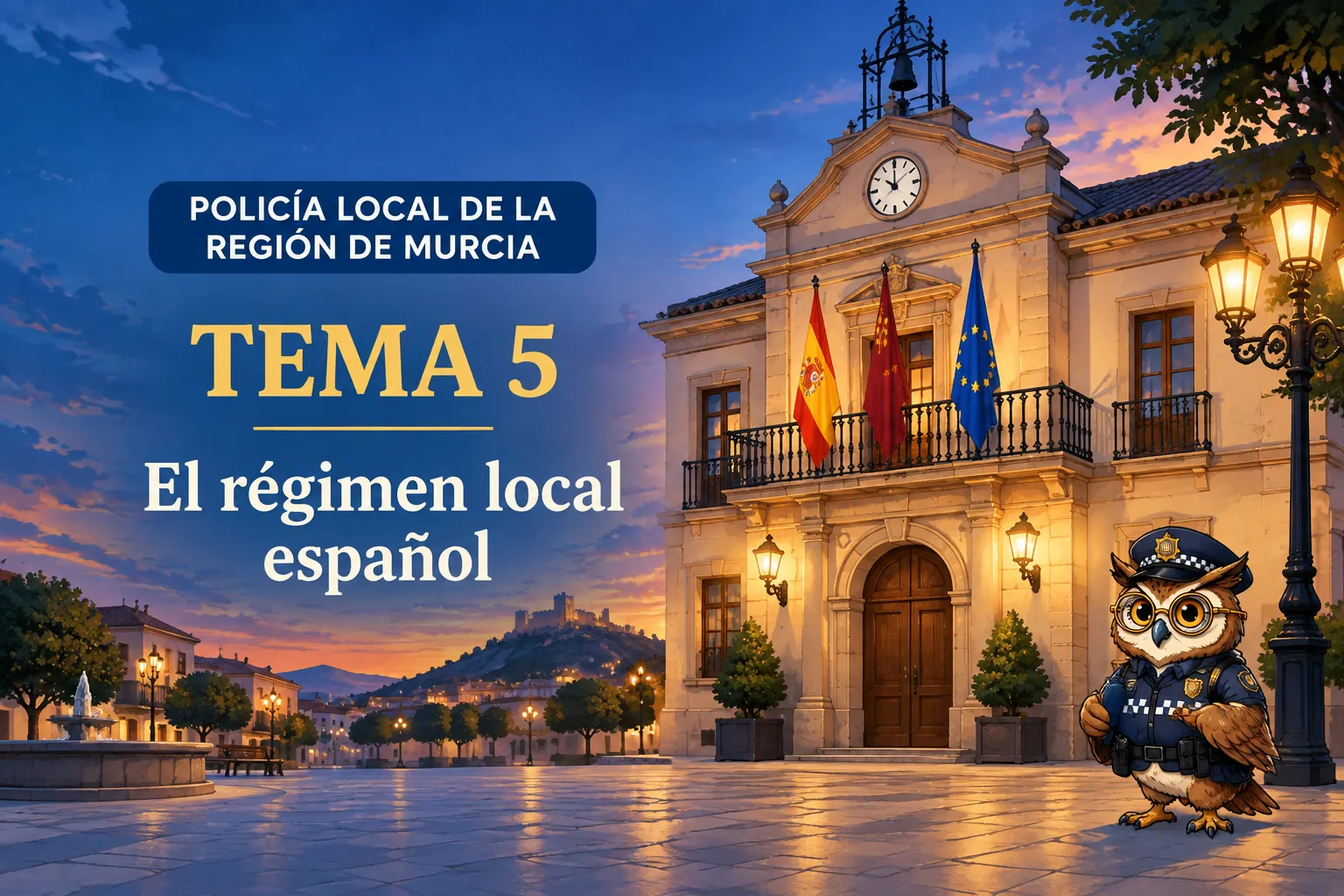 Miniatura del tema 5: El régimen local español