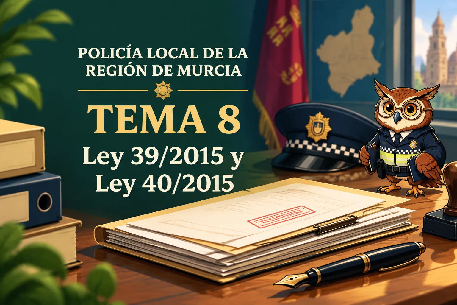 Miniatura del tema 8: Ley 39/2015 y Ley 40/2015
