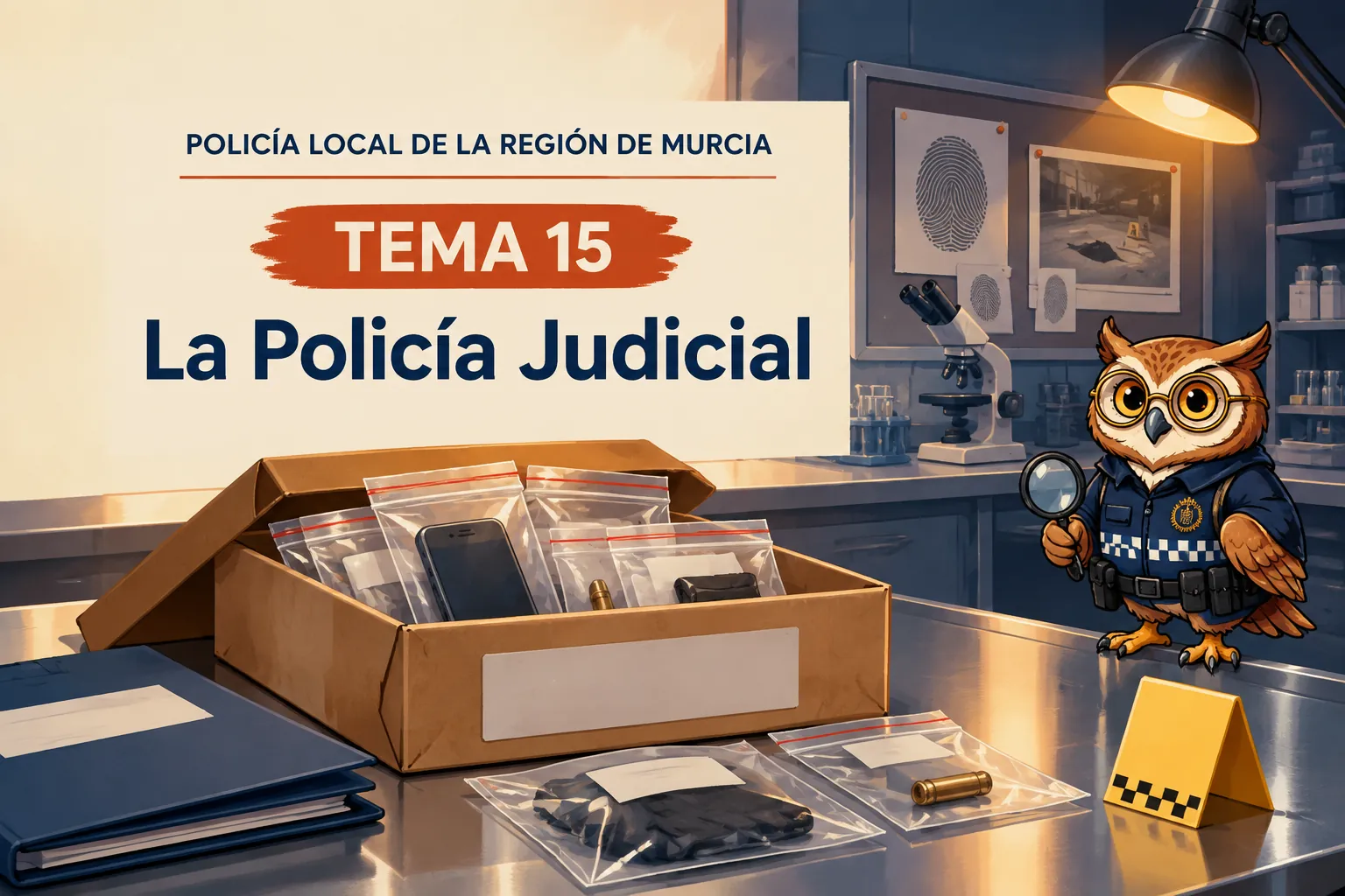 Miniatura del tema 15: La Policía Judicial