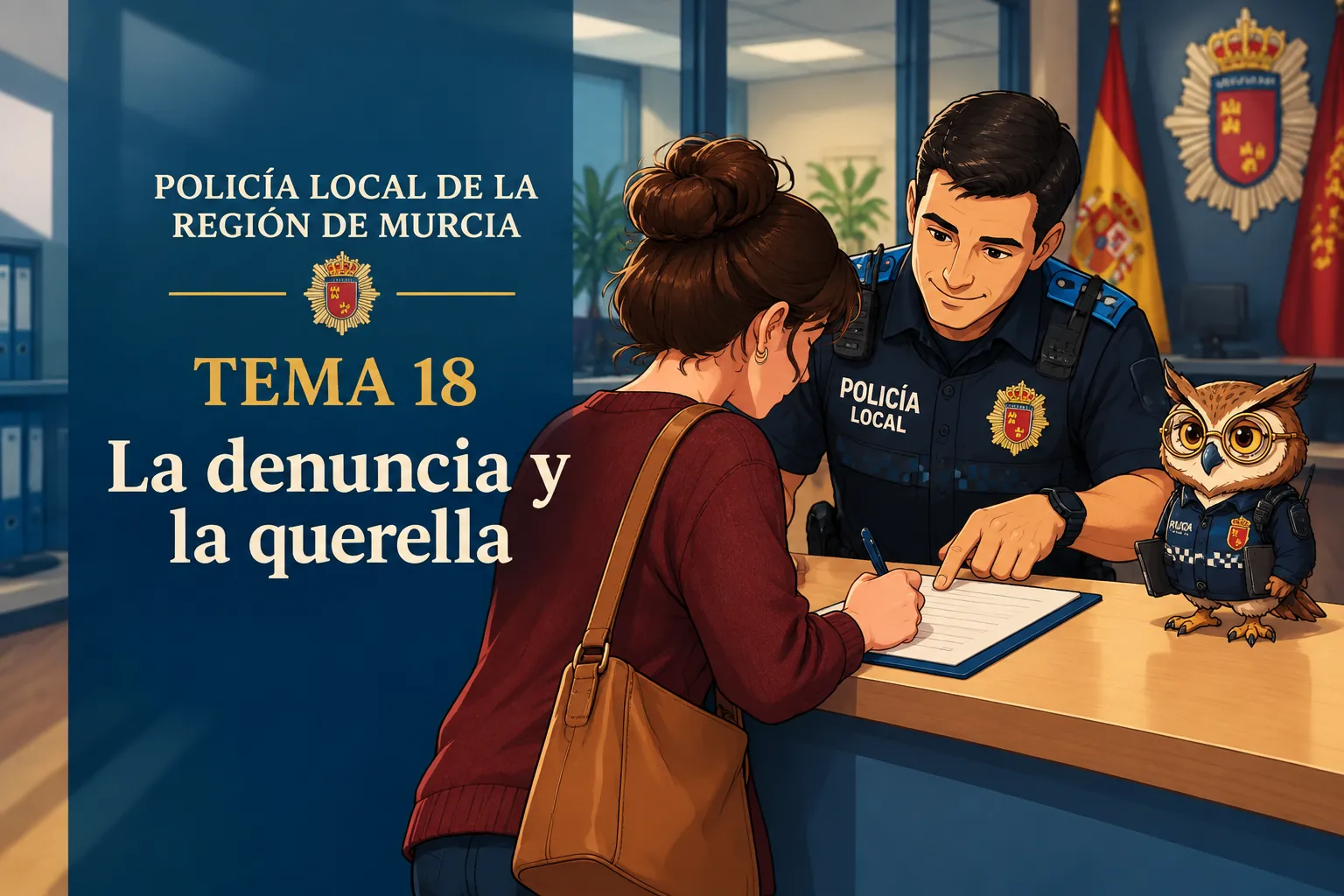 Miniatura del tema 18: La denuncia y la querella
