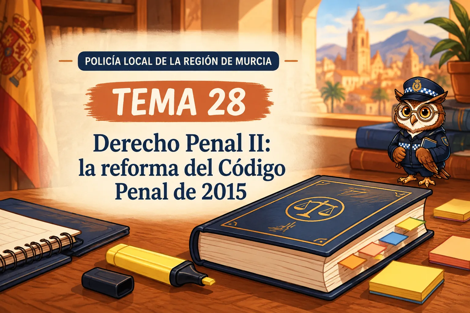 Miniatura del tema 28: Derecho Penal II: la reforma del Código Penal de 2015