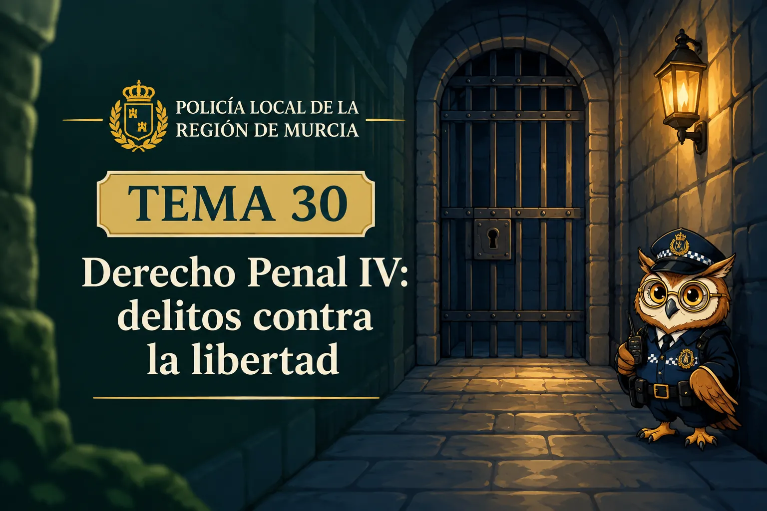 Miniatura del tema 30: Derecho Penal IV: delitos contra la libertad