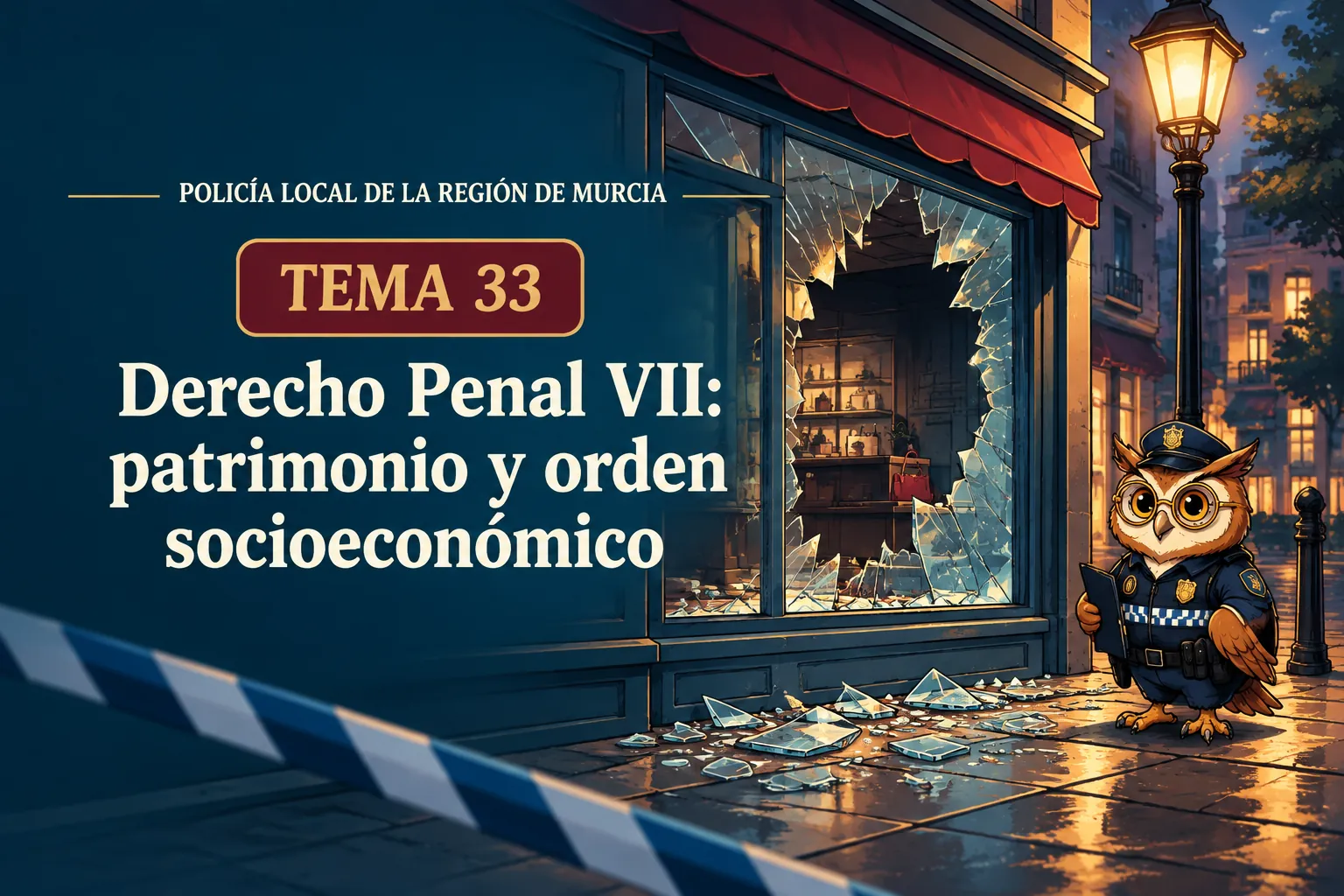 Miniatura del tema 33: Derecho Penal VII: patrimonio y orden socioeconómico