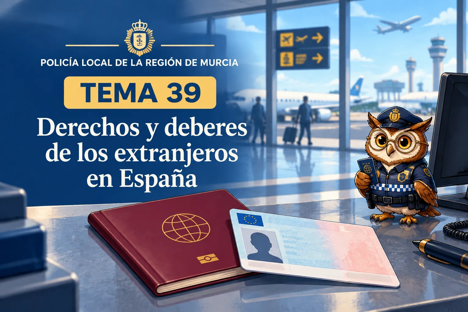Miniatura del tema 39: Derechos y deberes de los extranjeros en España
