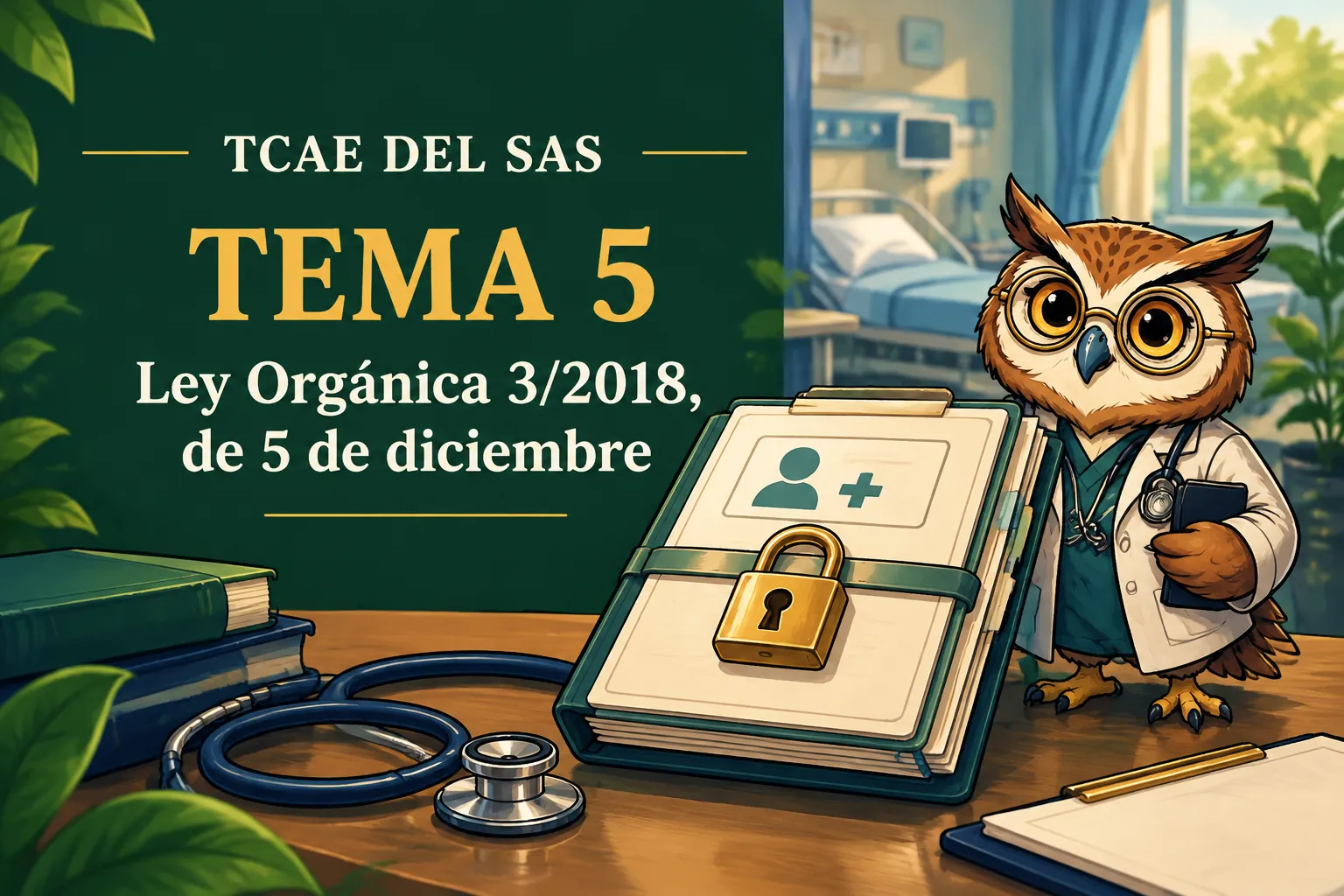Miniatura del tema 5: Ley Orgánica 3/2018, de 5 de diciembre