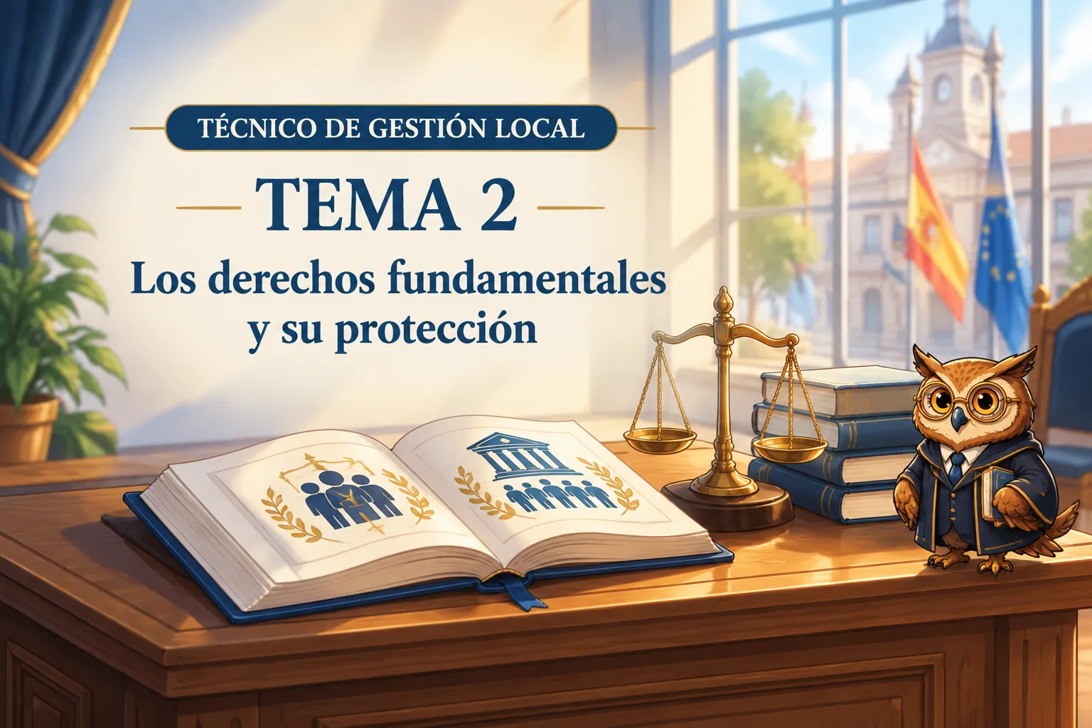 Miniatura del tema 2: Los derechos fundamentales y su protección