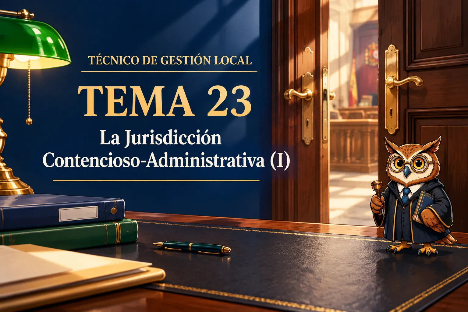 Miniatura del tema 23: La Jurisdicción Contencioso-Administrativa (I)