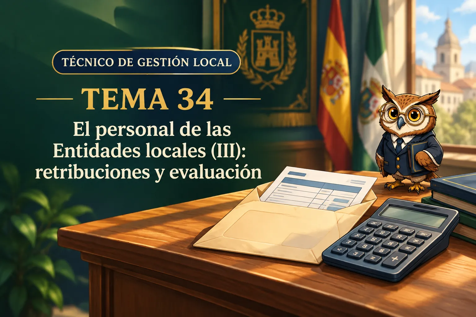 Miniatura del tema 34: El personal de las Entidades locales (III): retribuciones y evaluación